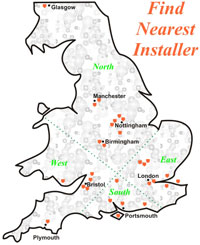 Click image to find nearest UK Thatcham Recognised Car Alarm Installer